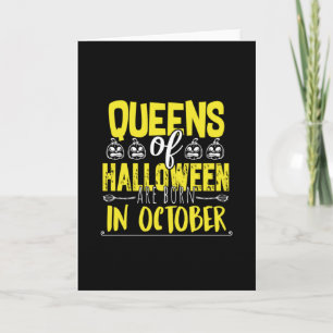 Queens Of Halloween -Witches-Halloween-Cute Card