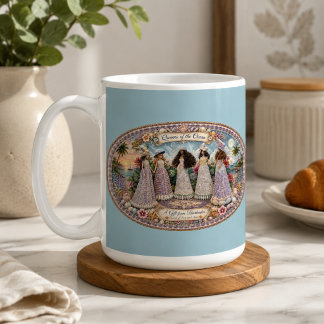 Queens of the Ocean Soulful Ocean-Inspired Art Coffee Mug