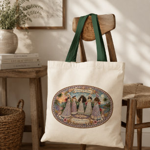 Queens of the Ocean Soulful Ocean-Inspired Art Tote Bag