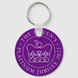 Queen's Platinum Jubilee 2022 70th Anniversary  Key Ring