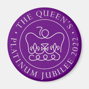 Queen's Platinum Jubilee 2022 70th Anniversary  Magnet