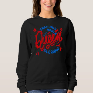 Queen's Platinum Jubilee Gracious Noble Happy & Gl Sweatshirt