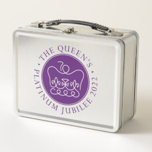 Queen's Platinum Jubilee Metal Lunch Box