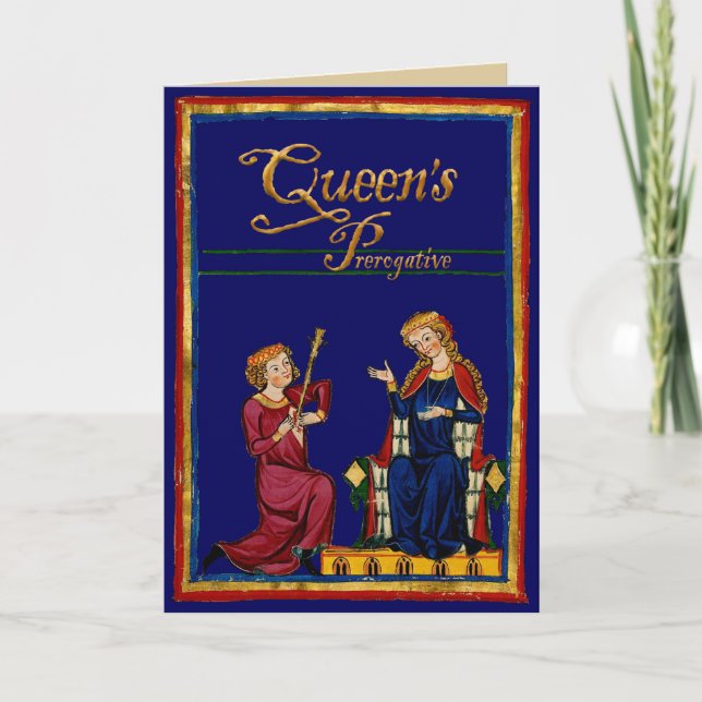 Queen's Prerogative Holiday Card (Front)