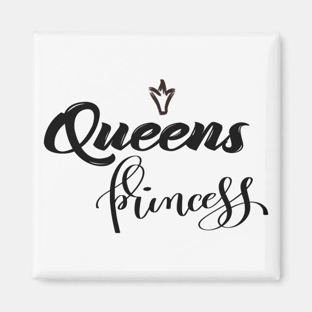 Queens Princess Magnet (Front)