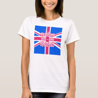 Queens Sixtieth Diamond Jubilee Union Jack Flag T-Shirt