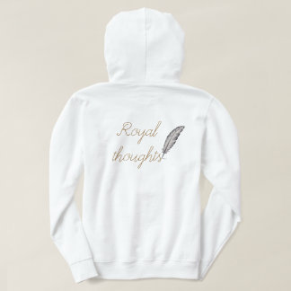 Queen's T-Shirt, Royal and light Design  Hoodie