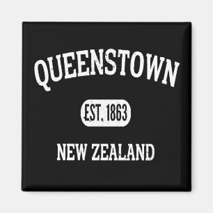 Queens Town Newzealand Vintage   Magnet