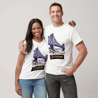Queensboro Bridge Graphic Art T-Shirt