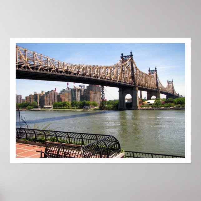 Queensboro Bridge New York Poster (Front)