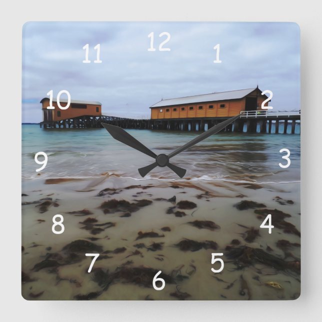 Queenscliff Dreaming Clock (Front)