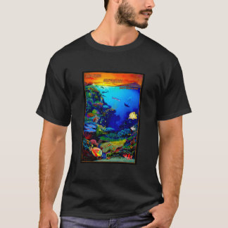 QUEENSLAND AUSTRALIA Great Barrier Reef Travel Pri T-Shirt