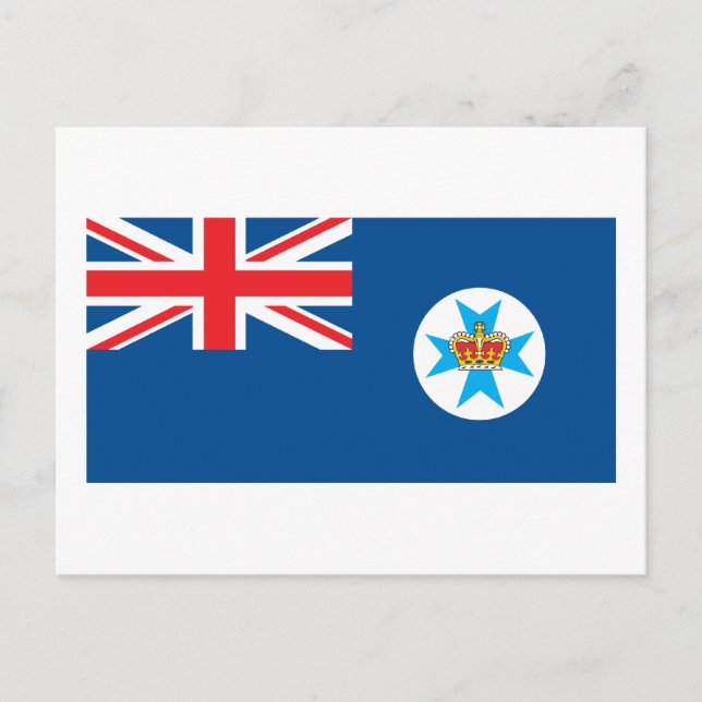 Queensland Flag Postcard (Front)