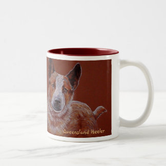 "Queensland Heeler" Coffee Mug