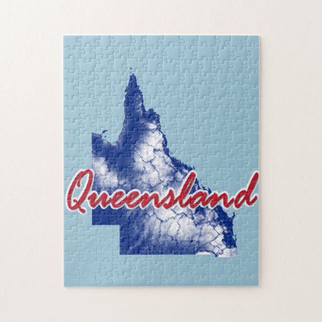 Queensland Jigsaw Puzzle (Vertical)