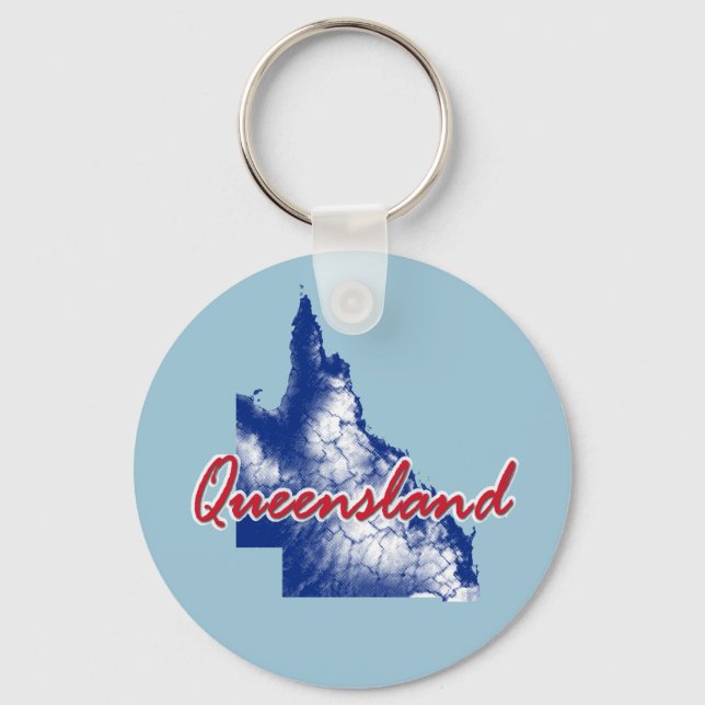 Queensland Key Ring (Front)