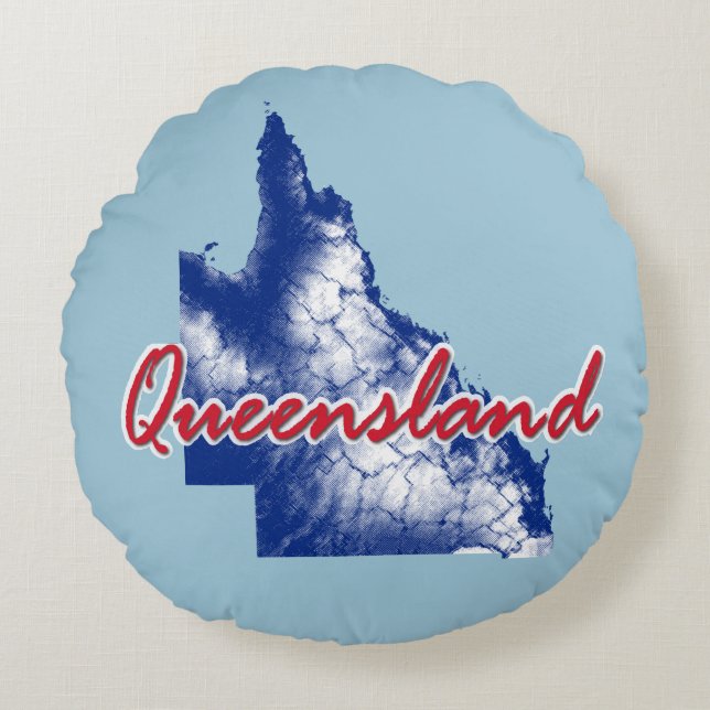 Queensland Round Cushion (Front)