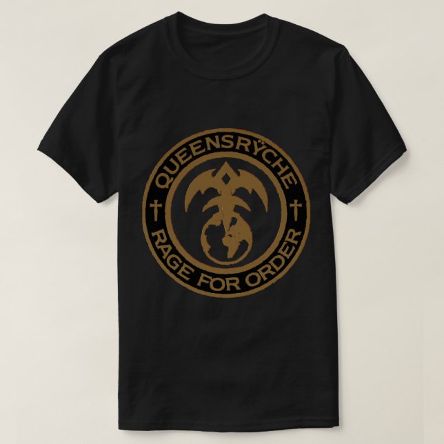 Queensryche Rage For Order Essential T-Shirt (Design Front)
