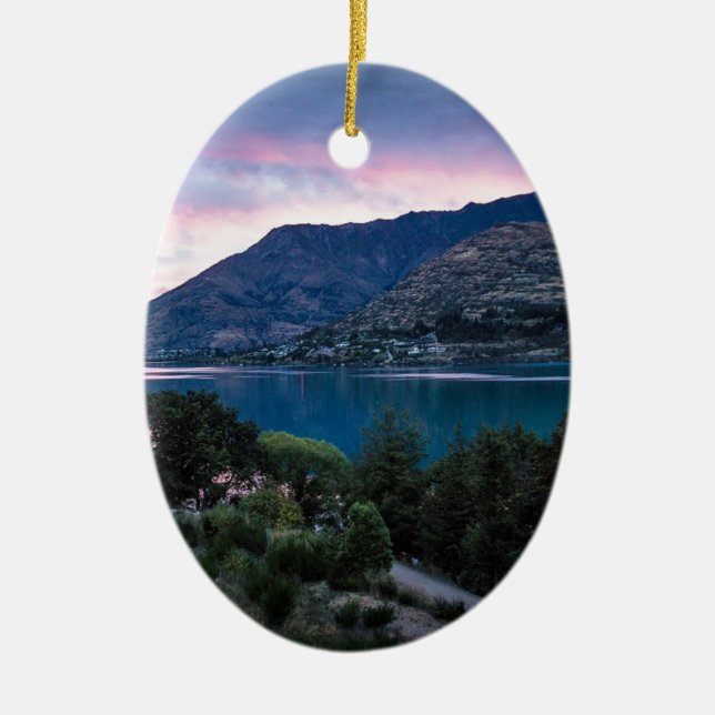 queenstown-30 ceramic tree decoration (Front)