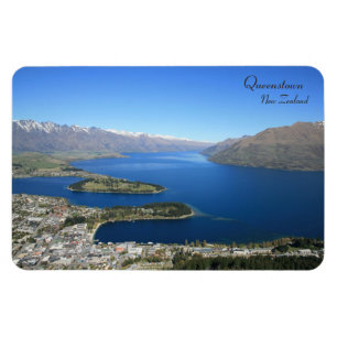 Queenstown from Bob's Peak, New Zealand - Magnet