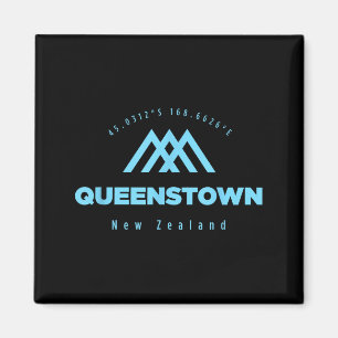 Queenstown mountain vacation skiing new zealand magnet
