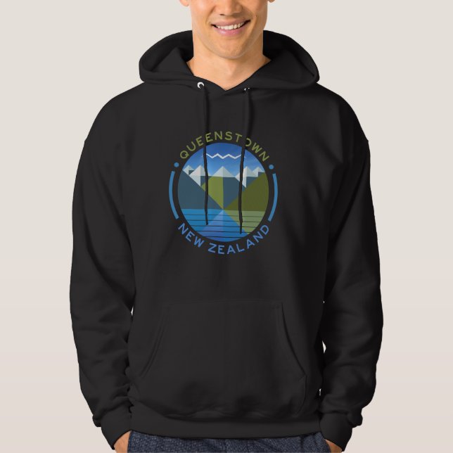 QUEENSTOWN NEW ZEALAND HOODIE (Front)