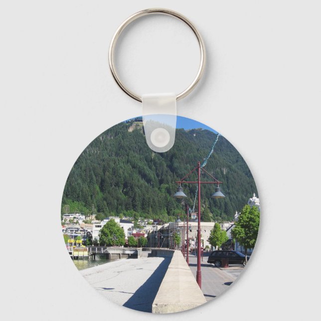 Queenstown, Otago, New Zealand Key Ring (Front)