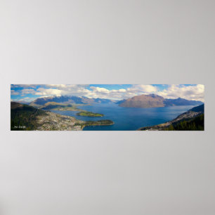 Queenstown Panorama Poster