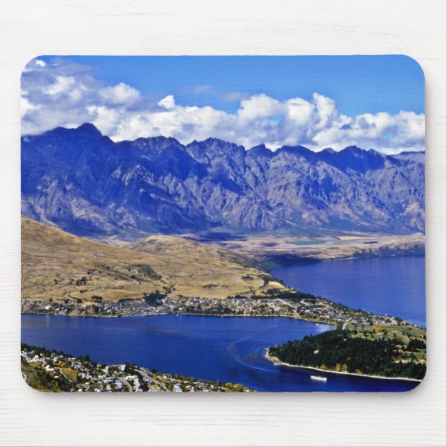 Queenstown, South Island Mouse Mat (Front)
