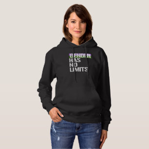Queer - Gender has no limits - - LGBTQ Rights - - Hoodie