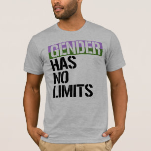 Queer - Gender has no limits - - LGBTQ Rights T-Shirt