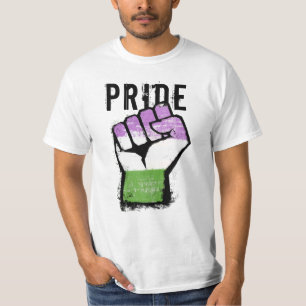 Queer / Genderqueer Pride Fist T-Shirt