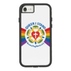 "Queer I Stand" t-shirt phone case
