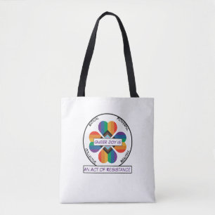 Queer Joy is Resistance Tote Bag