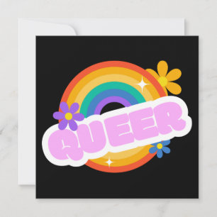 Queer. LGBT+Pride. Poster