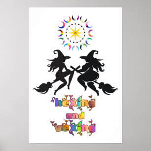 Queer Pagan Body Solidarity Hexing and Vexing Poster