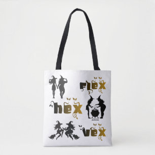 Queer Pagan Body Solidarity Hexing and Vexing Tote Bag