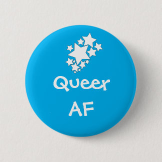 Queer pride 6 cm round badge