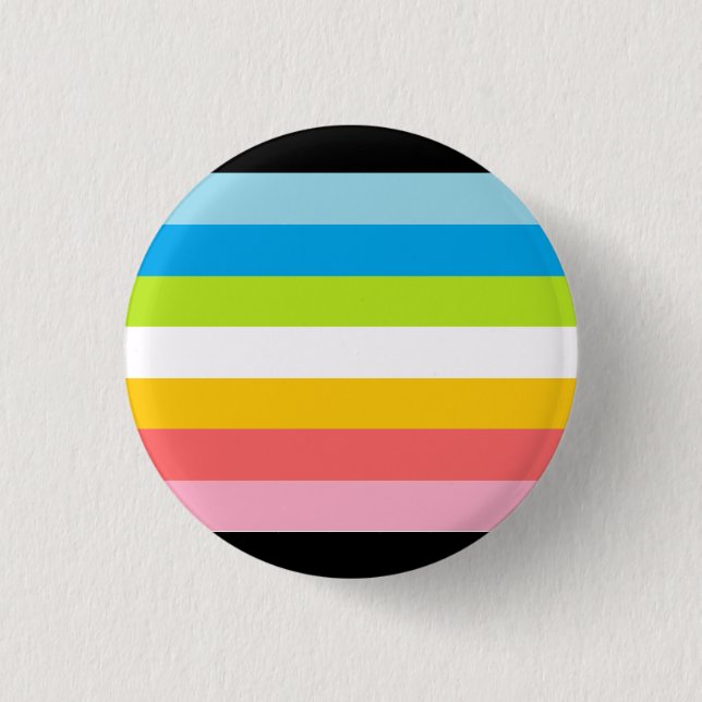 Queer Pride Flag Badge (Front)