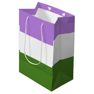 Queer Pride Flag Medium Gift Bag