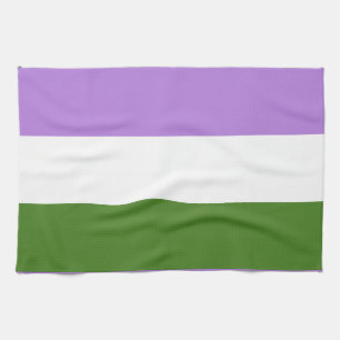 Queer Pride Flag Tea Towel