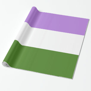 Queer Pride Flag Wrapping Paper