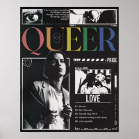 Queer Pride LGBTQ+ Modern Brutalist
