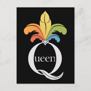 Queer Queen Postcard