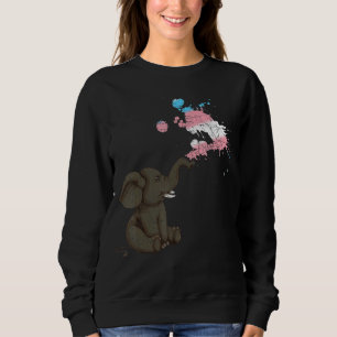 Queer Transsexual Elephant Africa Animal Lgbtq Tra Sweatshirt