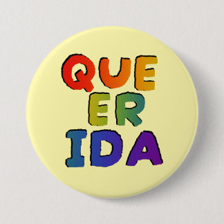 Queerida - Queer and Loved 7.5 Cm Round Badge