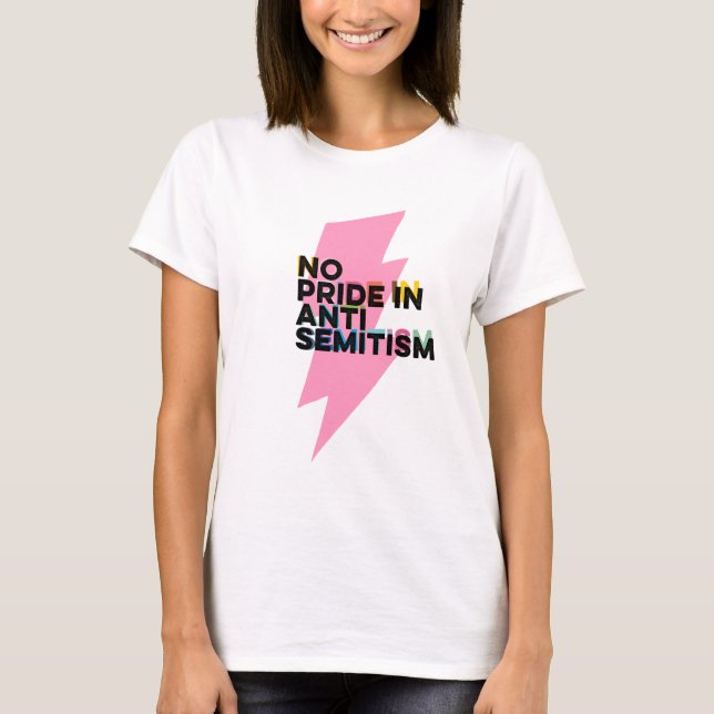 Queers Against Antisemitism is a movement of Queer T-Shirt (Front)