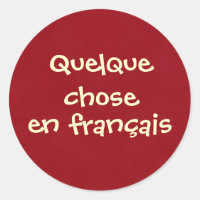 Quelque chose en français