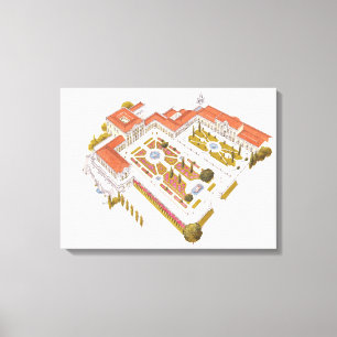 Queluz National Palace. Lisboa Portugal Canvas Print