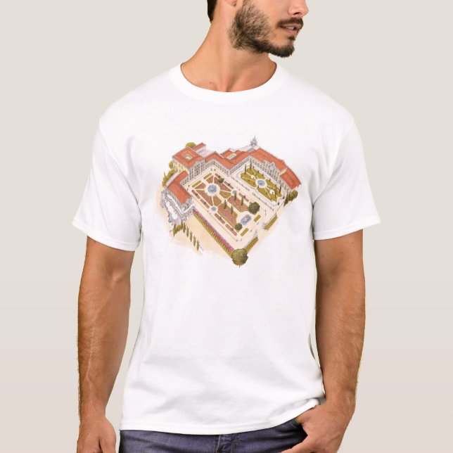 Queluz National Palace. Lisboa Portugal T-Shirt (Front)